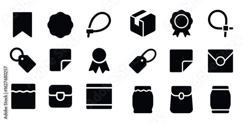 Packaging Seal Icons