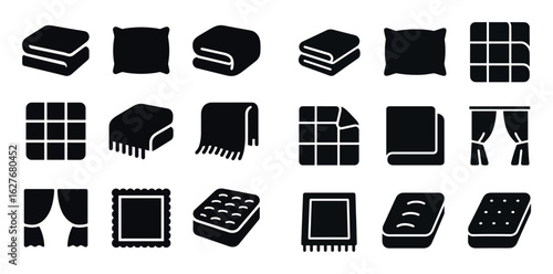 Bedroom Icons Grid