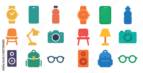 Colorful Icon Set