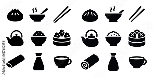 Chinese Cuisine Icons