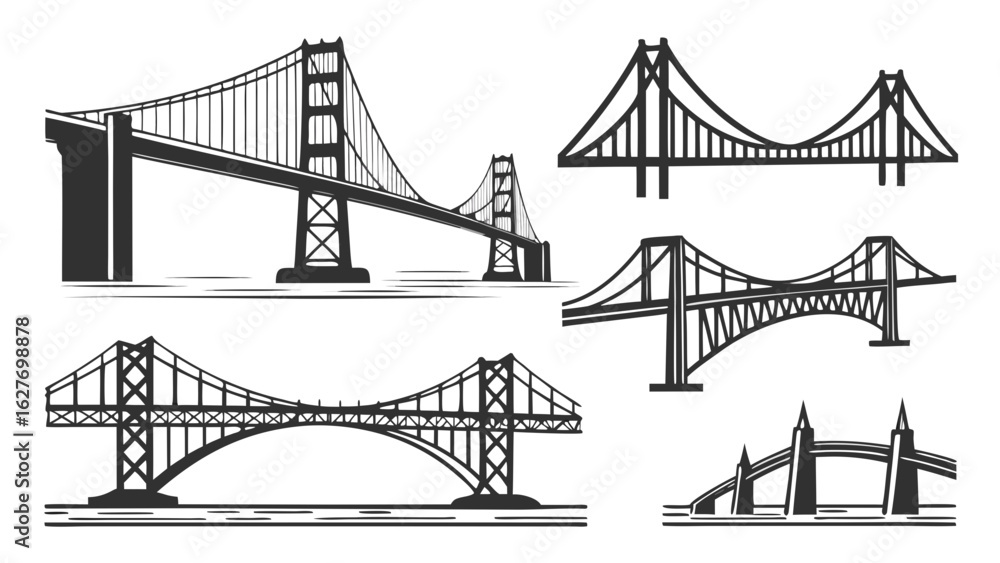 Fototapeta premium A long bridge