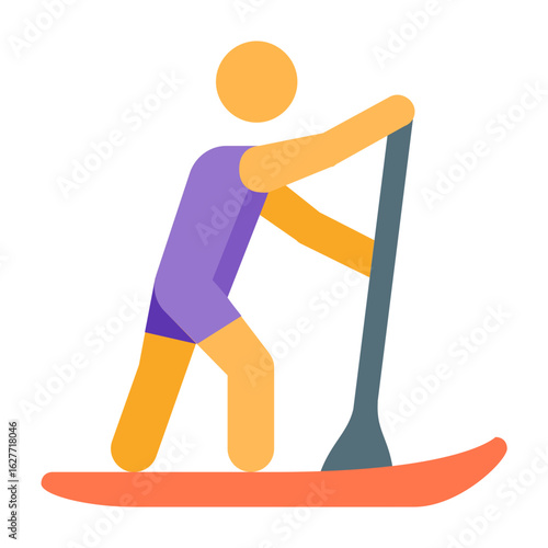 Stand Up Paddle Boarder