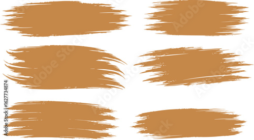 Set of colorful paint brush strokes vector on a white background. strokes, lines, Brush stain. Rectangle brush collection. Grungy brushes collection. Vector black paint brush. permanent marker pen str