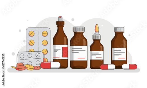 Medical Medications and Supplies Collection.