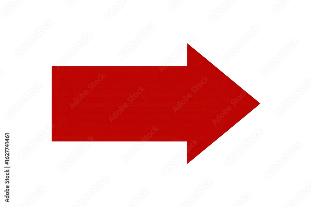 Simple red right-pointing arrow on black background Simple red right-pointing arrow on black background