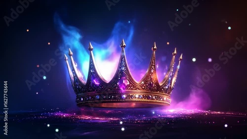 Enchanting Crown, Mystical Glow, Royal Majesty