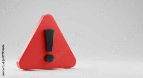 red warning sign