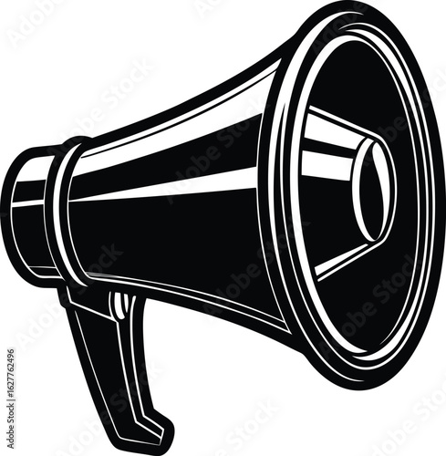 megaphone vector silhouette