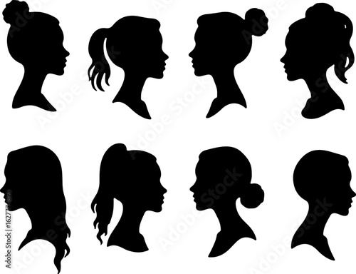 Elegant Dancing Couples Silhouette Set – Romantic Dance Poses Clipart