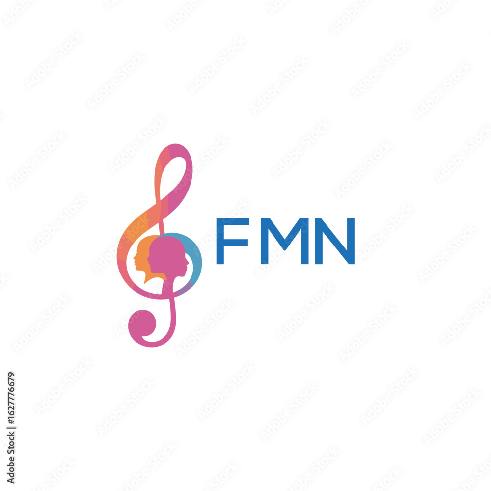 FMN “Colorful music logo with human faces and treble clef design” FMN Later Logo, “Abstract music school logo with people and melody icon”
FMN “Colorful music logo with human faces and treble clef design” FMN Later Logo, “Abstract music school logo with people and melody icon”