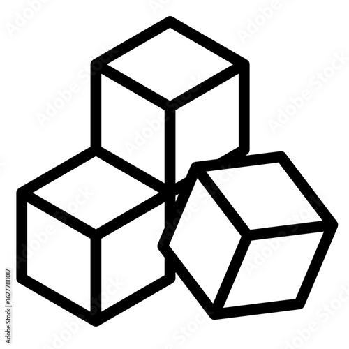 Sugar icon vector illustration