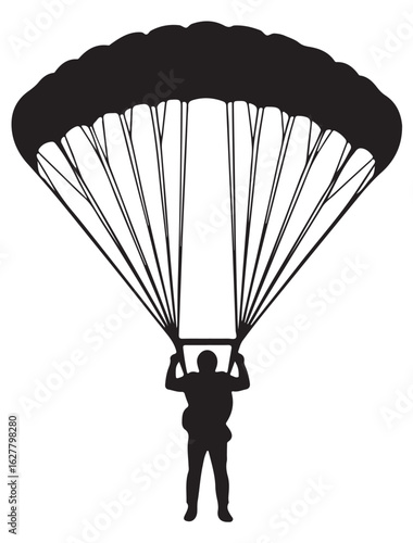 PARACHUTE SILHOUETTE
