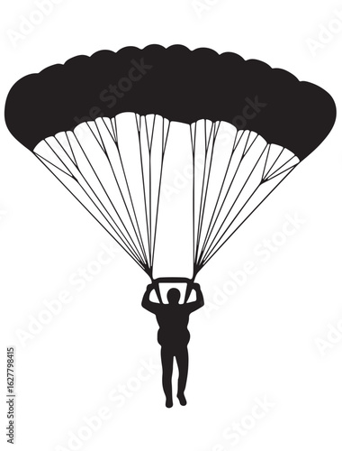 PARACHUTE SILHOUETTE