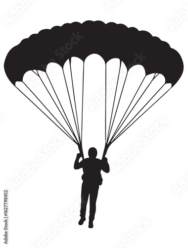 PARACHUTE SILHOUETTE
