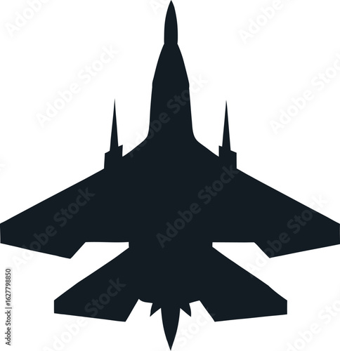 fighter jet aircraft silhouette