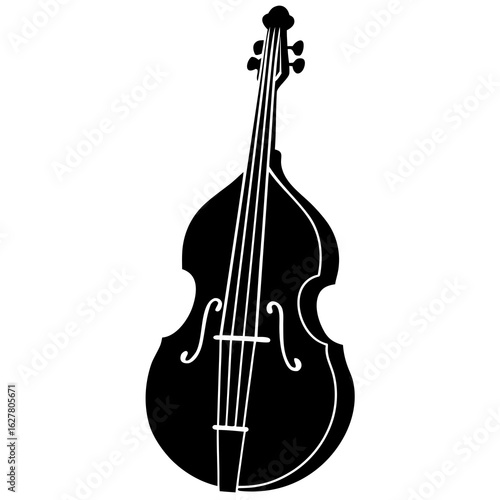 violin isolated on white