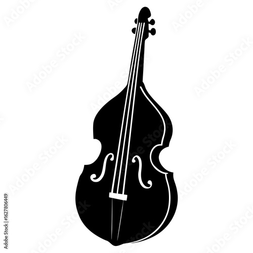 violin isolated on white