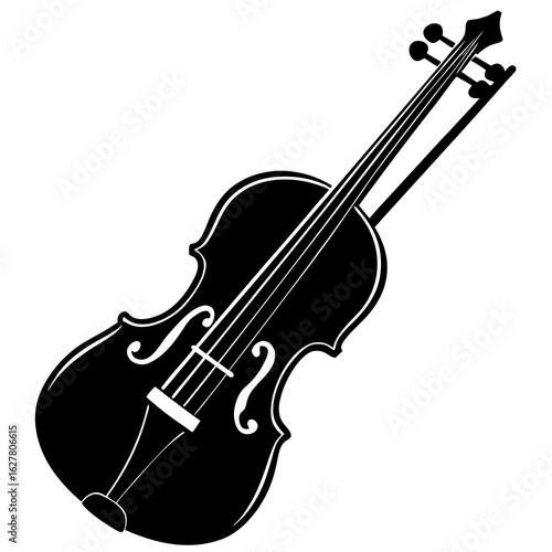 violin vector illustration