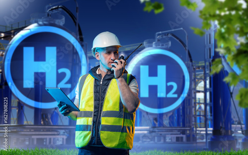 Hydrogen power plant techno...