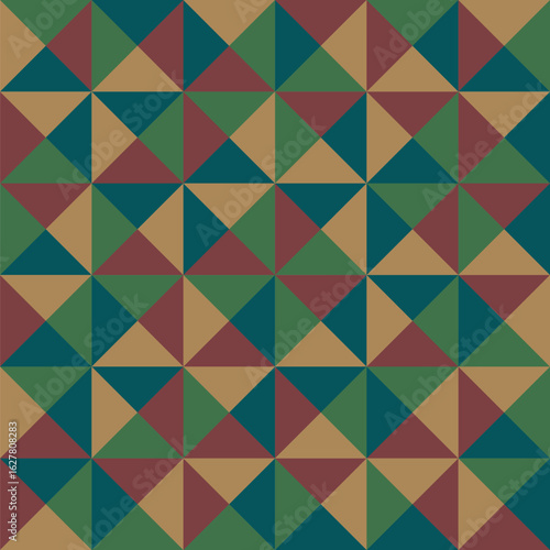 dark triangles. geometric repetitive background. vector seamless pattern. fabric swatch. wrapping paper. continuous print. design element for decor, textile, apparel, linen