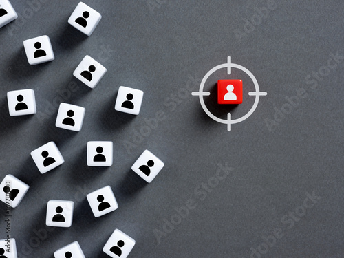 Headhunting, targeting specific candidate in recruitment process