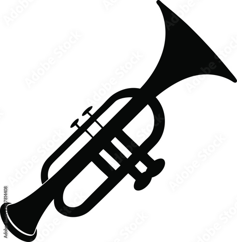 trumpet silhouette