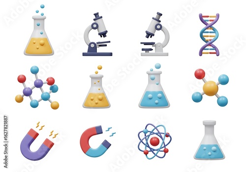 science and chemistry icons