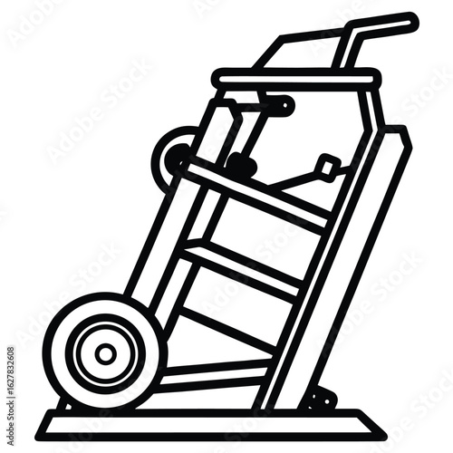 Treadmill machine with wheels and handle exercise fitness