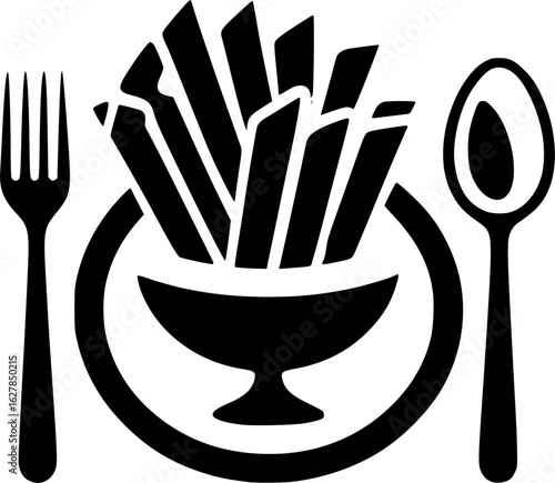 vector illustration of a restaurant menu