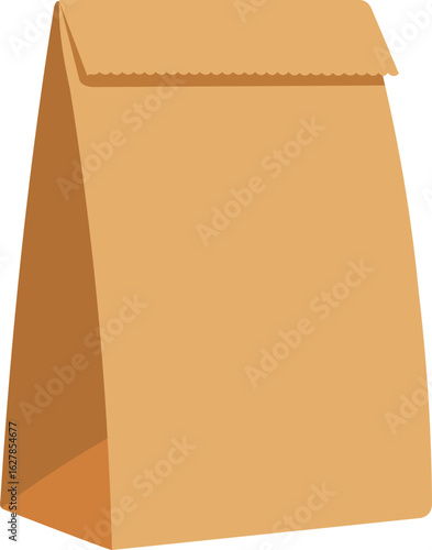 Eco friendly kraft paper lunch bag for sustainable takeout and delivery packaging solutions today