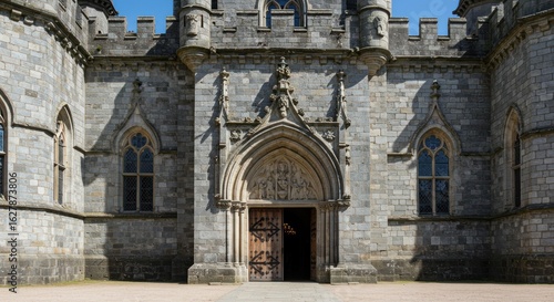 Wallpaper Mural Stone castle entrance Torontodigital.ca