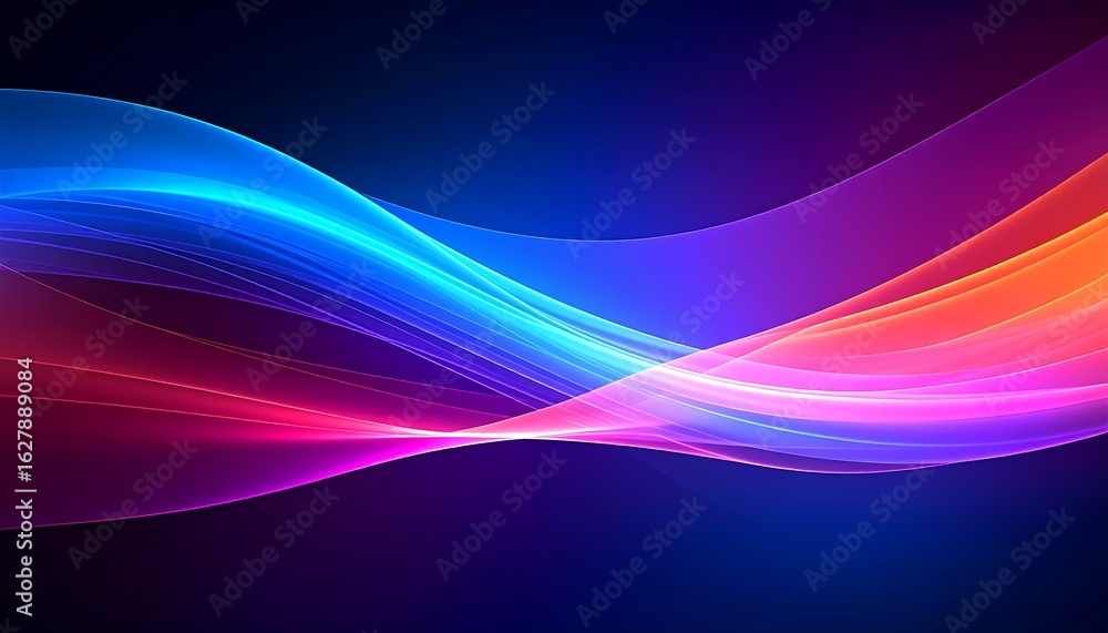 Abstract vibrant flowing lines Abstract vibrant flowing lines