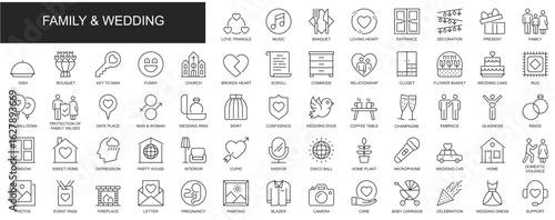 Customer Service Black Icon collection most use on social Media