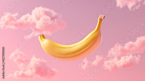 pink rose on sky background