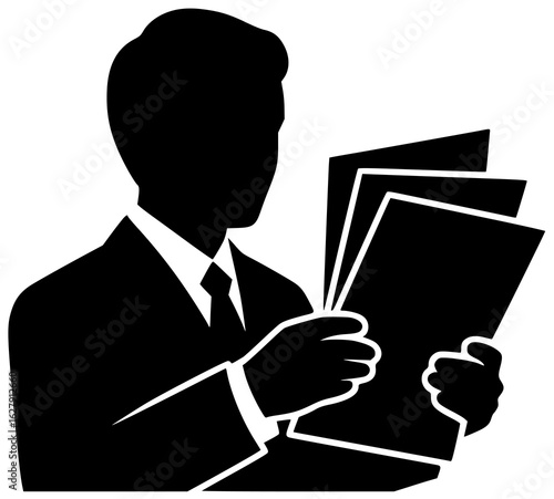 Lawyer in a courtroom with colleagues negotiating contracts and advising clients researching documents