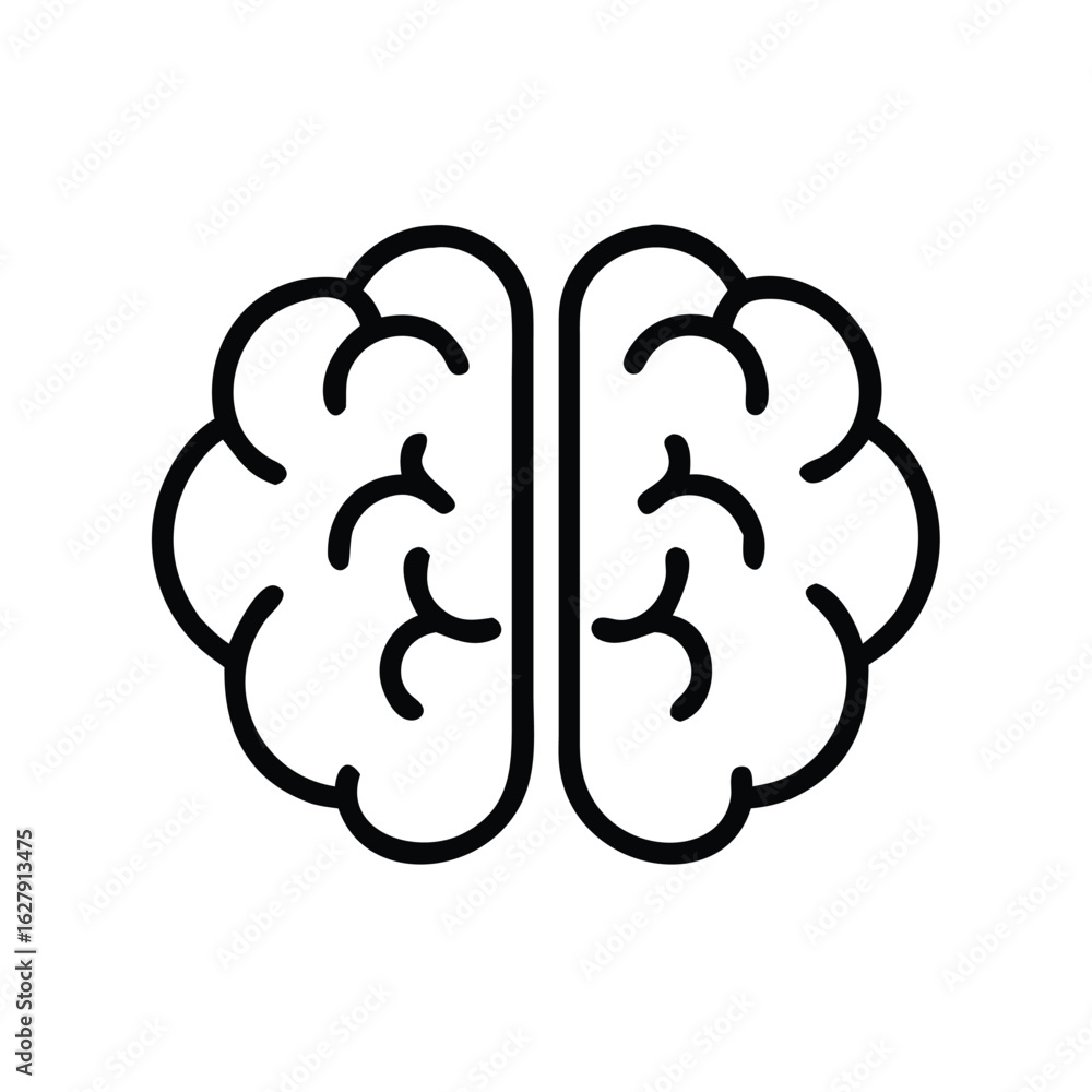 Brain illustration human mind intelligence thinking memory learning concept idea creativity knowledge Brain illustration human mind intelligence thinking memory learning concept idea creativity knowledge