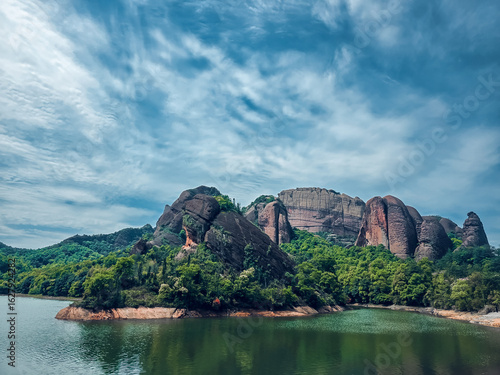 Guifeng Mountain, part of the Longhushan-Guifeng Geopark and part of the World Natural Heritage Site, is a beautiful tourist attraction within the park, located in Shangrao City, Jiangxi Province.