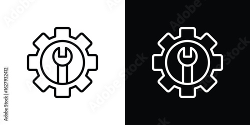 Resolve icon graphic, editable stroke. Suitable for website design, logo, app, template, and ui ux.