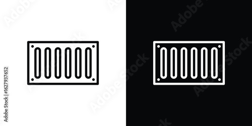 Drain icon graphic, editable stroke. Suitable for website design, logo, app, template, and ui ux.