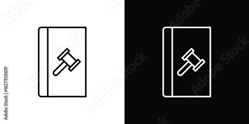 Code of conduct icon graphic, editable stroke. Suitable for website design, logo, app, template, and ui ux.