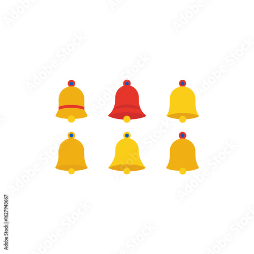  different sea class bell set   school bells shap