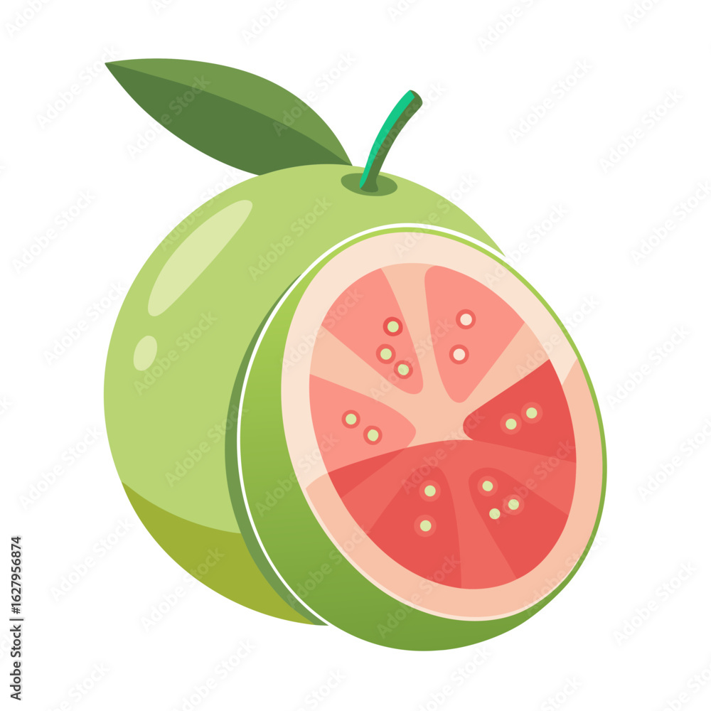 Obraz premium illustration of an guava