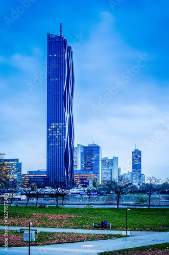 Photography DC tower 1 - skyscraper in Vienna