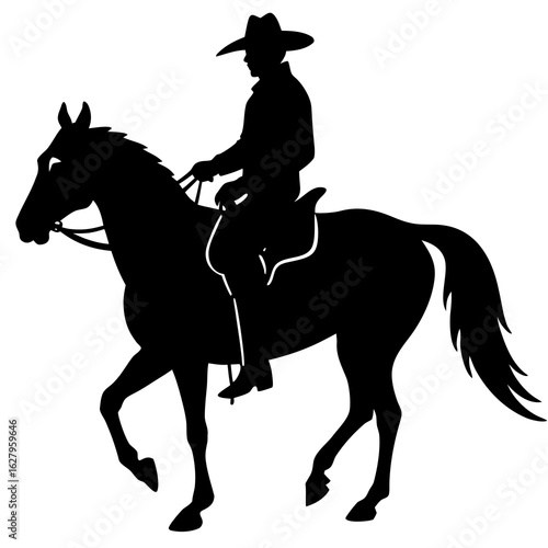 Mosquito Silhouette Vector on White Background