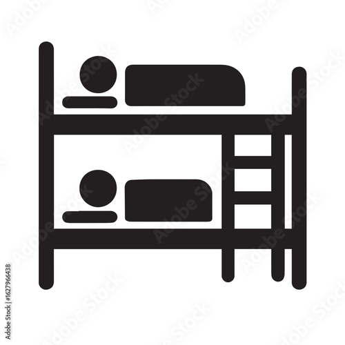 Hostel Symbol Vector Illustration