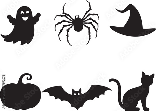 Spooky Halloween icons pack for your creative design needs