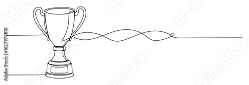 trophy award illustration vector