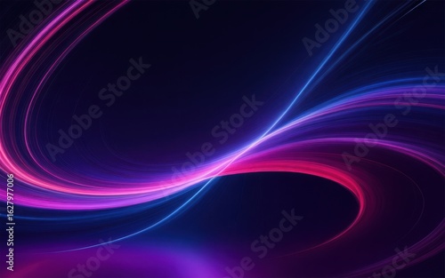 Red Glowing Bubbles on Dark Background