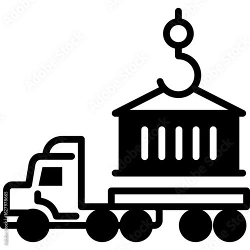 Container glyph icon