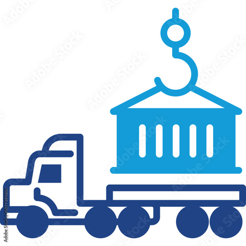 Container glyph color icon